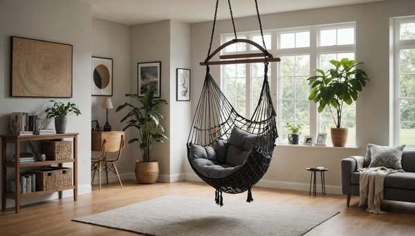 5 astuces pour accrocher une chaise hamac à l'intérieur